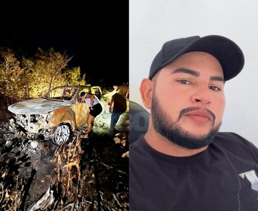 Carro de piauiense desaparecido é encontrado incendiado em matagal no Maranhão