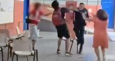 Cenas fortes: veja PM espancando alunos em escola estadual no Rio. Vídeo