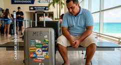 De Cancún, Georgiano carimbou o passaporte para sair do MDB