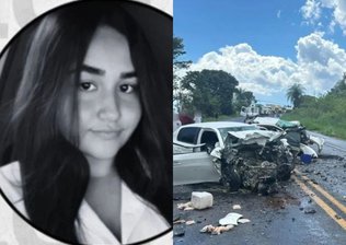 Estudante de Odontologia de 21 anos morre em colisão frontal na BR-376 ao voltar para casa