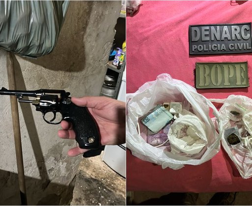 “Pelado”, apontado como membro do B40, é preso após esconder arma dentro de máquina de lavar