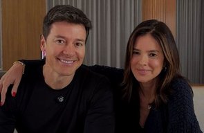 Rodrigo Faro e sua esposa