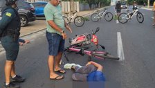 Acidente envolvendo bicicletas deixa idosas feridas na zona Leste de Teresina