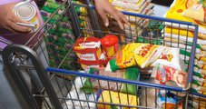cesta básica, icms zero, ilustração, supermercado, produtos