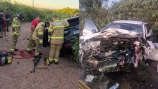 Dois homens ficam feridos em acidente entre SUV e caminhonete na PI-140, em São Lourenço do Piauí