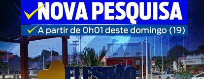 Elesbão Veloso: 180graus divulga a partir de 0h01 nova pesquisa com cenários de 2026 e avaliação da gestão