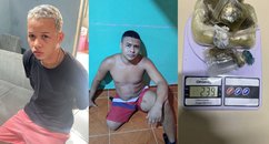 “Gustavo Perneta” e comparsa são presos suspeitos de tráfico de drogas na zona Sul de Teresina