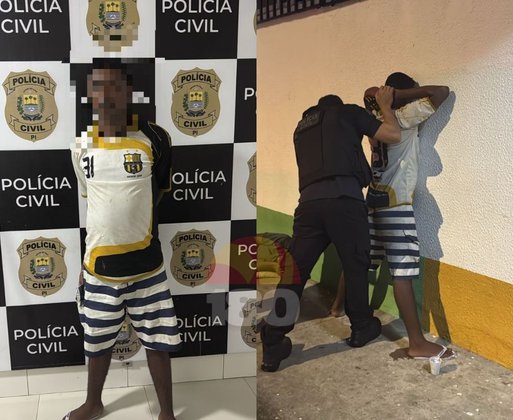 Homem com mandado por violência doméstica é preso no Centro de Teresina