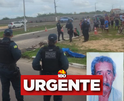 idoso morre atropelado em parnaiba