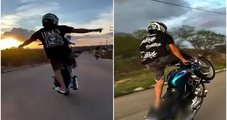 Jovem morre em treino de motocicleta e irmão fica gravemente ferido