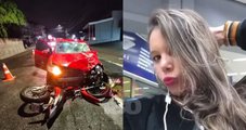 Mulher de 34 anos morre em acidente entre moto e carro