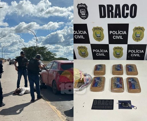 Pacto Pela Ordem: SSP apreende entorpecentes e prende suspeito na zona Sul de Teresina