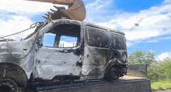 Prefeitura de Sigefredo Pacheco se pronuncia sobre ambulância do município que pegou fogo