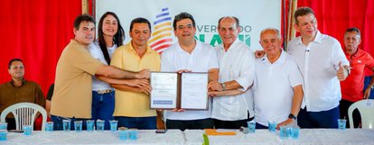 Rafael Fonteles visita obras e autoriza investimento de R$ 3,4 milhões em Bocaina e São João da Canabrava