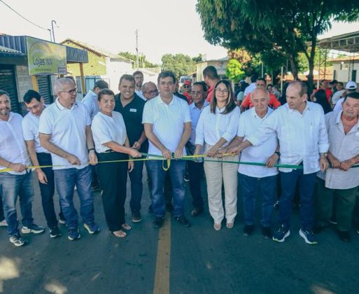 Rafael inaugura asfalto de quatro vias em Landri Sales e autoriza recuperação da PI-219