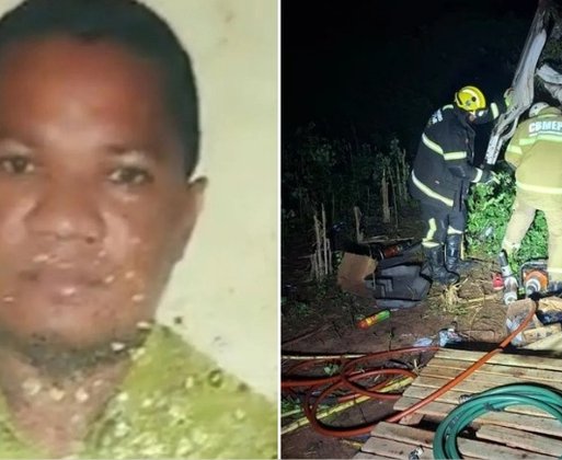 Saiba quem é o caminhoneiro de 50 anos que morreu após capotar na PI-236 no Sul do Piauí