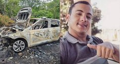 Veículo de motorista de aplicativo morto é localizado carbonizado no Norte do Piauí