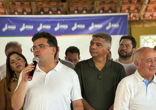 Visita de Rafael Fonteles a Nossa Senhora de Nazaré