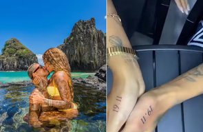 Vivi Noronha assume nova fase e faz tatuagem com Da Furia