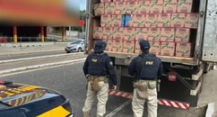 Caminhoneiro é preso com carga de cigarros sul-coreanos contrabandeados em Teresina