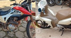 Duas motocicletas adulteradas são apreendidas pela PRF em Capitão de Campos e Batalha (PI)