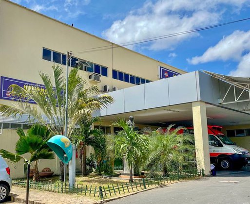 Fachada do HUT, sede, ilustração
