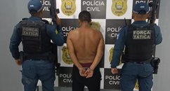 Homem é preso acusado de invadir residência no bairro Novo Horizonte, em Esperantina
