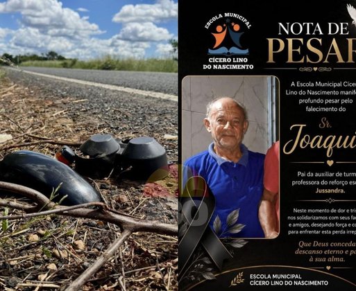 Homem morre após colidir moto em vaca quando seguia para a roça na PI-225 em Hugo Napoleão