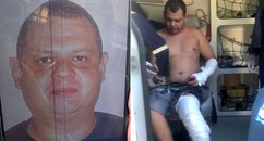Homem suspeito de jogar gasolina e atear fogo em ex-mulher e filha é preso pela polícia em Teresina