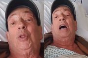 Marcos Oliveira, o Beiçola, deixa hospital no Rio de Janeiro após cirurgia