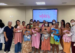 Nova Maternidade Dona Evangelina Rosa promove semana especial para mães de bebês internados