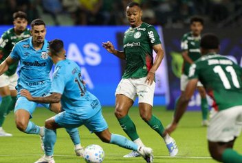 Palmeiras e Santos empatam no Allianz em jogo emocionante