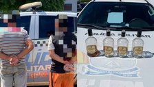 PM prende dois homens por suspeita de fornecer bebida alcoólica a adolescente em Pio IX