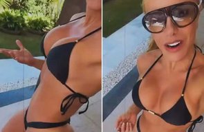 Poliana Rocha esposa de Leonardo