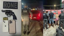Polícia prende casal por porte ilegal de arma na zona Sudeste de Teresina