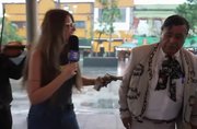 A repórter Sofia Miranda, da GE TV, protagonizou um momento inusitado durante a cobertura da Copa do Mundo 2026