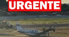 Avião de pequeno porte sofre incidente em decolagem e fecha pista do Aeroporto de Teresina
