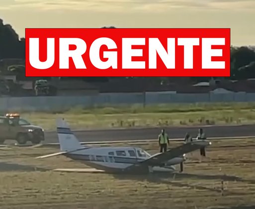 Avião de pequeno porte sofre incidente em decolagem e fecha pista do Aeroporto de Teresina