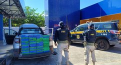 Cerca de 135 kg de cocaína escondidos em picape são apreendidos na BR-402, em Parnaíba