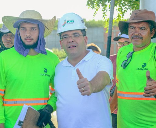Governador visita e inaugura obras de asfaltamento em quatro municípios da região de São José do Peixe neste sábado (27)