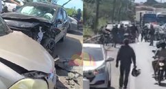 Grave acidente com cinco veículos deixa motociclista gravemente ferido em Teresina