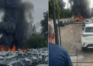 Helicópteros se chocam no ar e deixam cinco mortos no Rio