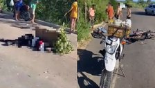Homem morre ao cair de moto depois de perder controle da direção em curva no Piauí