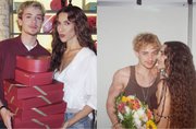 Juliano Floss e Marina Sena