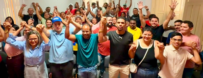 Leôndidas Júnior oficializa apoio a Enzo Samuel para deputado estadual