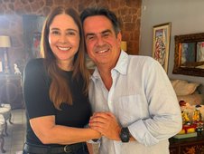 Lucy Soares e Ciro Nogueira (Foto: )