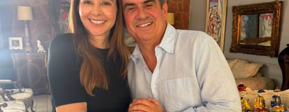 Lucy Soares e Ciro Nogueira