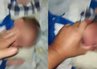 Mãe agride rosto do filho de 5 meses e envia vídeo ao pai cobrando pensão