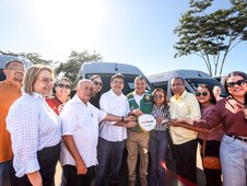 MDS entrega 49 veículos para fortalecer a assistência social no Piauí (Foto: )