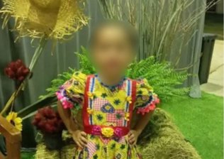 Menina de 6 anos